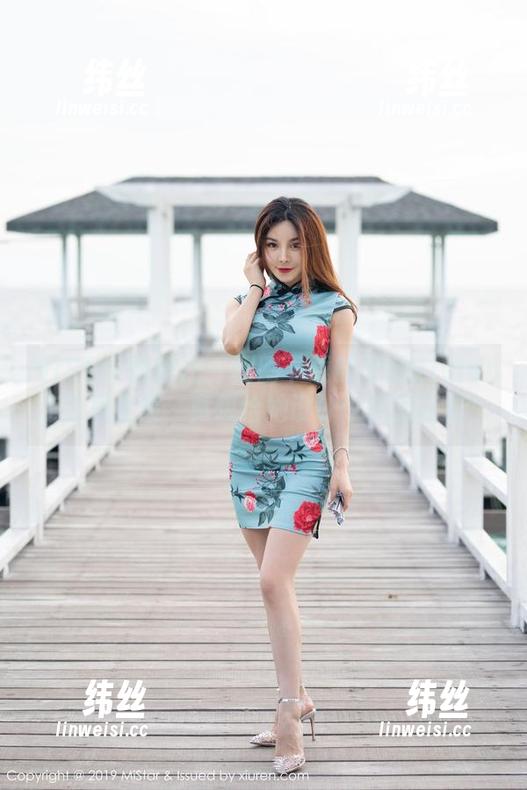 MiStar魅妍社-妤薇Vivian MiStar魅妍社 - 刚刚下载的妤薇Vivian连衣裙全集,真想给她设计个新的花样!
