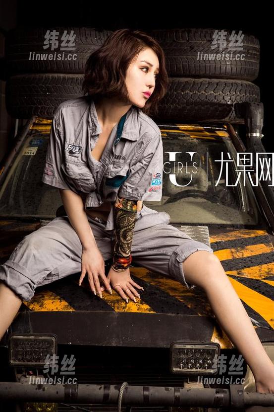 UGirls尤果网 - 陈雅漫在和服下的微妙姿态，图库里闭嘴的审美
