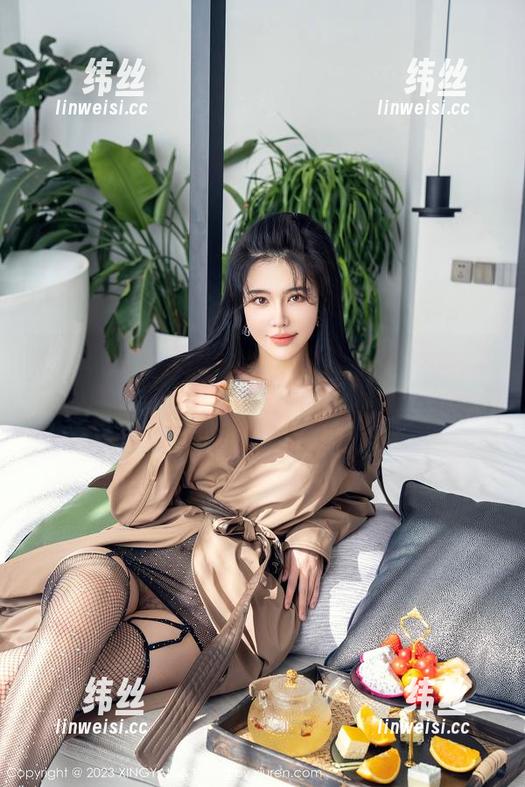 XINGYAN星颜社 - 浪荡在人群中的姚沐迪，还有这套礼服的原图，哪儿都不亏呀。