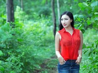 推女郎 – 赵纹清的私拍运动风，原图里隐藏的细节让我焦点转移，好神奇哦！