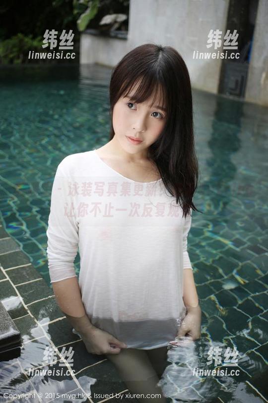 美媛馆 - 泳装写真集更新？许诺Sabrina让你不止一次反复观看！
