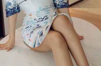 花漾show – 欧阳LuLu的美腿写真集，腿部秀场真的是不走寻常路