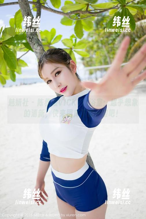 魅妍社 - 陈雅漫VICKY的浴室：超乎想象的清新，快来图库下载一波吧！